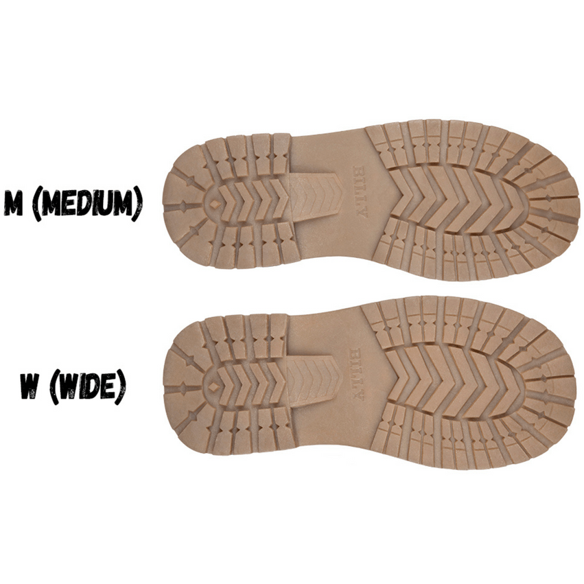 Billy Footwear (Toddlers) - Tan Faux Leather Lug Boots - Footwear