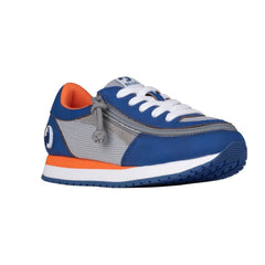Billy Footwear (Toddlers) Trainers Faux Suede - Navy / Orange - Footwear