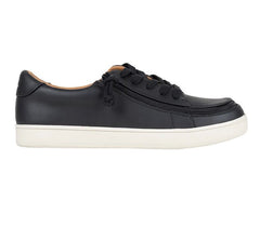 Billy Footwear Women’s Black Faux Leather Sneaker II Shoes - Footwear