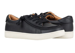 Billy Footwear Women’s Black Faux Leather Sneaker II Shoes - Footwear