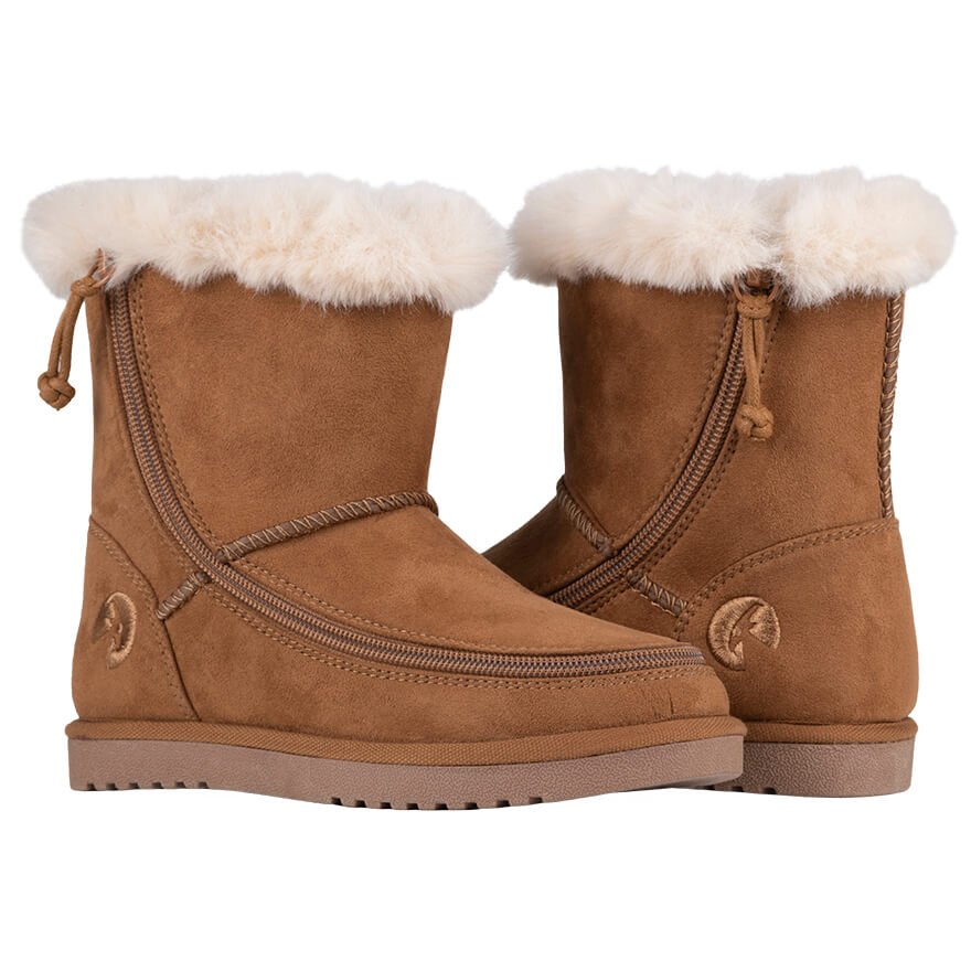 Billy Footwear Women’s Faux Suede Cosy Boots 2 - Footwear