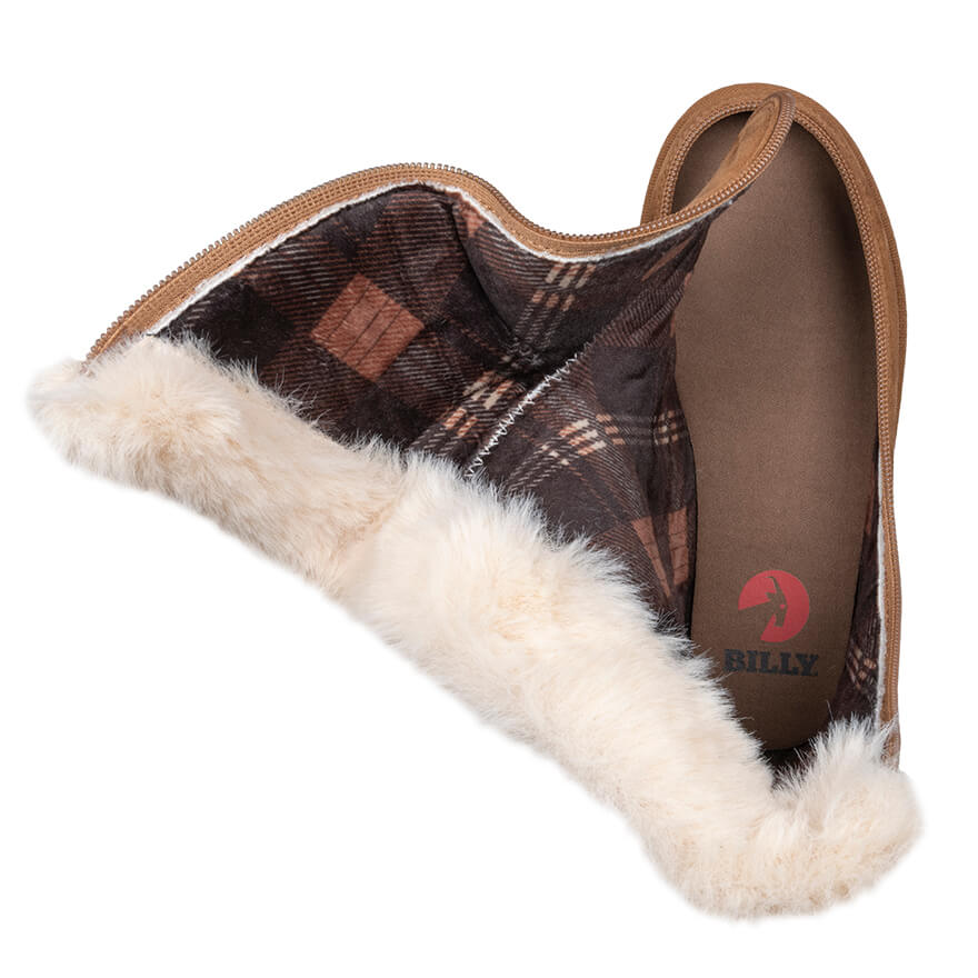 Billy Footwear Women’s Faux Suede Cosy Boots 2 - Footwear