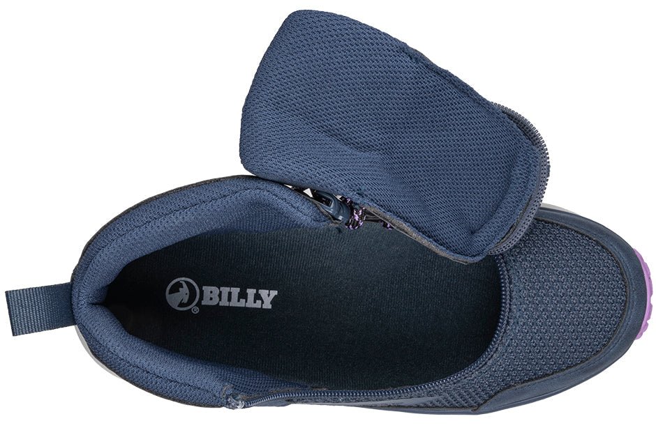 Billy Footwear Women’s Inclusion Trail Boot Navy/Purple - Footwear