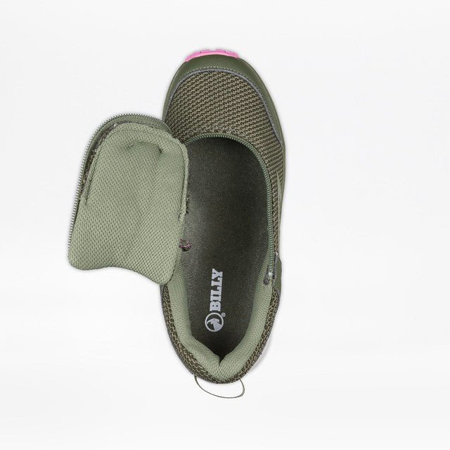 Billy Footwear Women’s Inclusion Trail Shoes Olive/Pink - Footwear