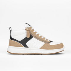 Billy Footwear (Womens) - White/Tan/Black Comfort DZ High - Footwear