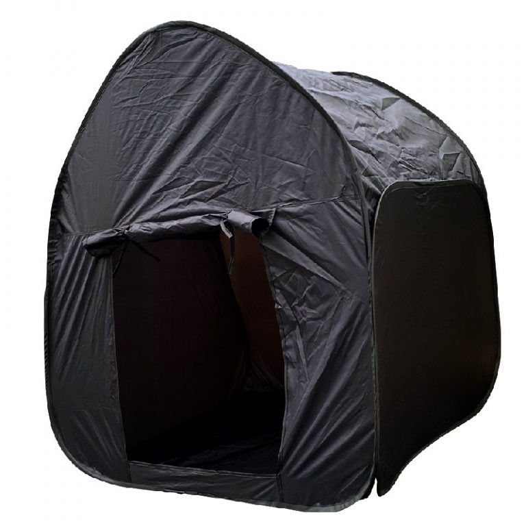 small black tent Black Sensory Pop Up Tent With Carry Case