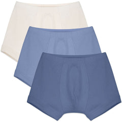 Boys Eczema Boxer Pants (Pack of 3) – Organic Cotton, Seam - Free - Daywear