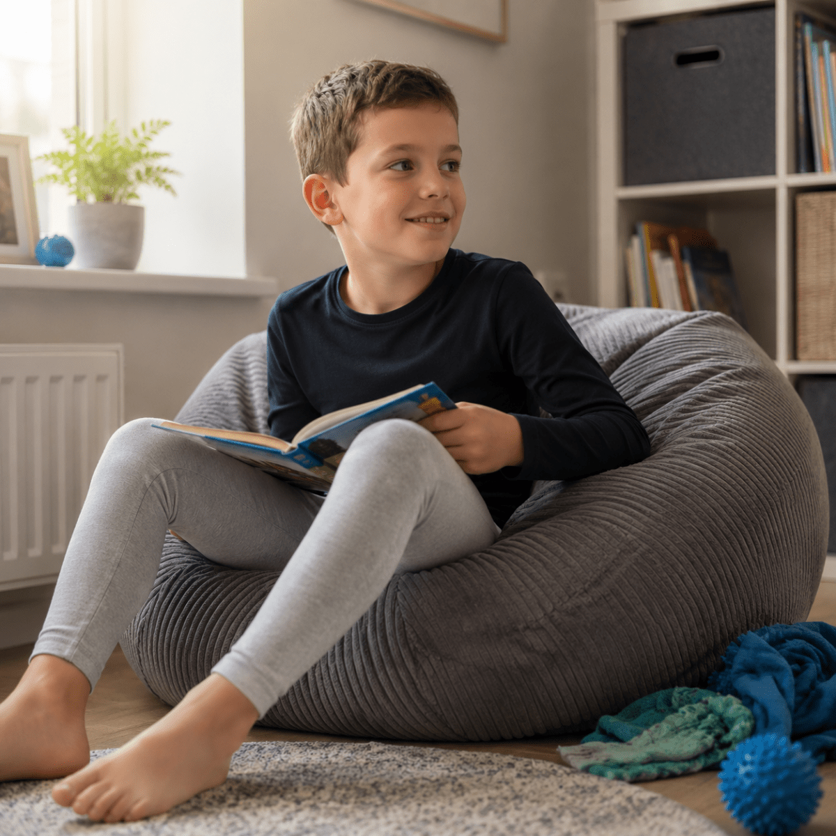 Brubeck Kids Unisex Comfort Cotton Seamfree Leggings - Underwear