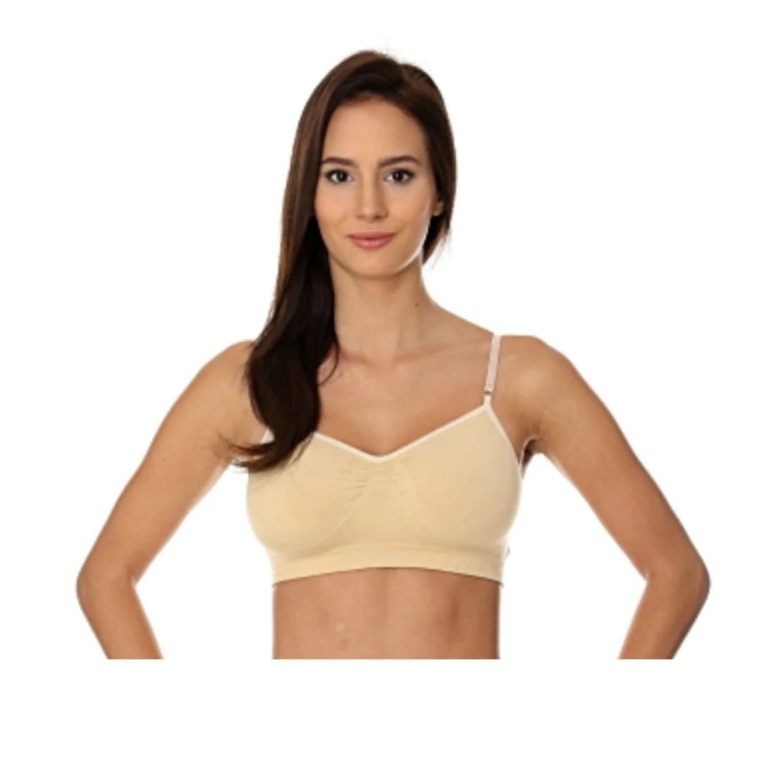 Brubeck - Womens Comfort Cotton Seam Free Bra - Underwear