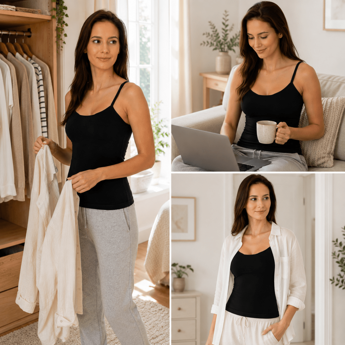 Brubeck Women’s Comfort Cotton Seamfree Camisole Vest - Underwear