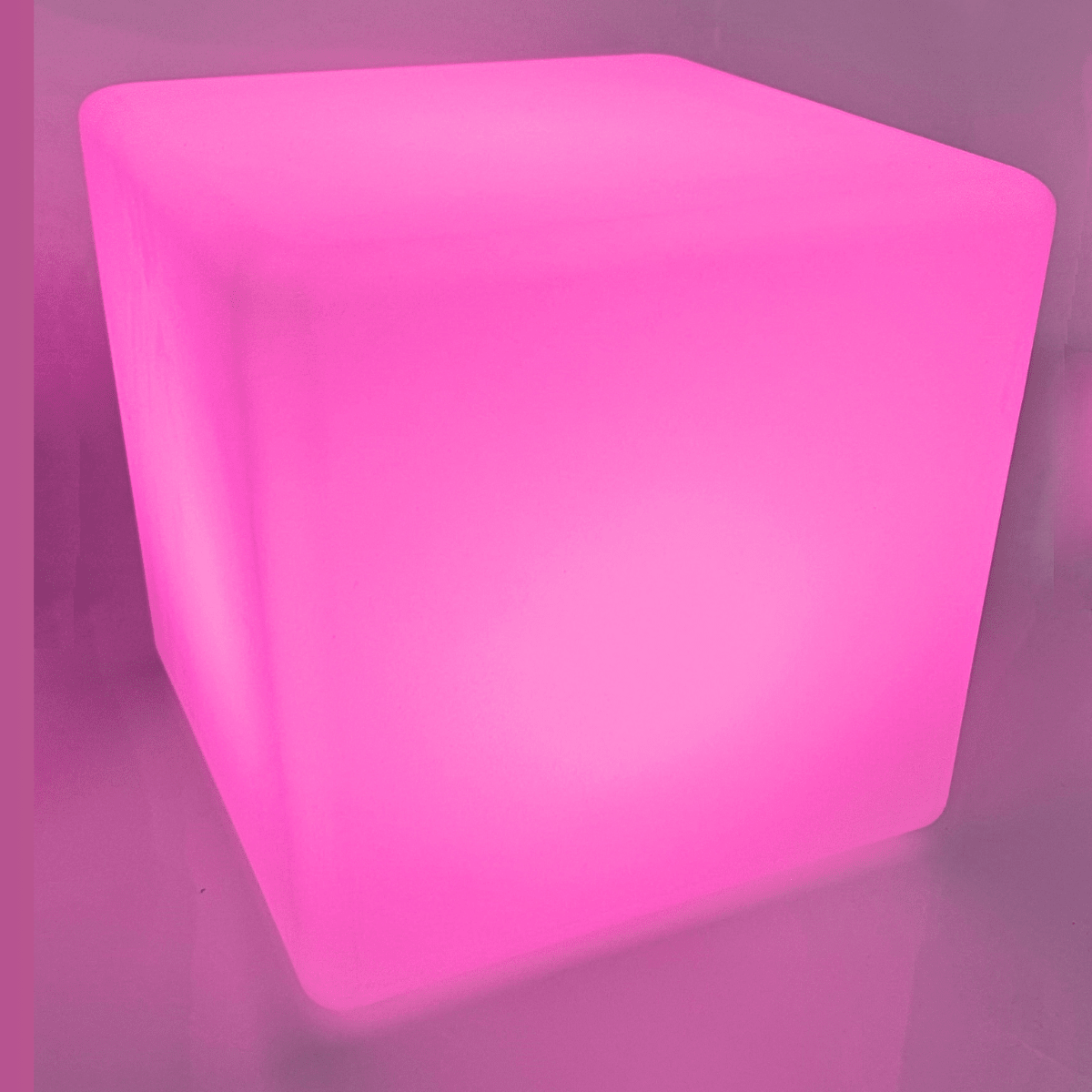 Colour Changing Mood Cube Stool – 30cm & 40cm - Sensory Equipment