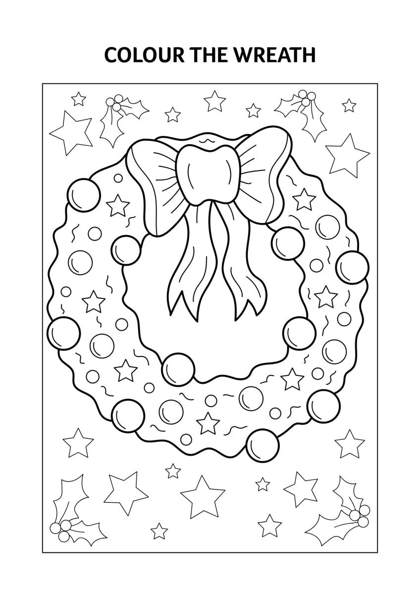 Colour the Wreath - Downloads