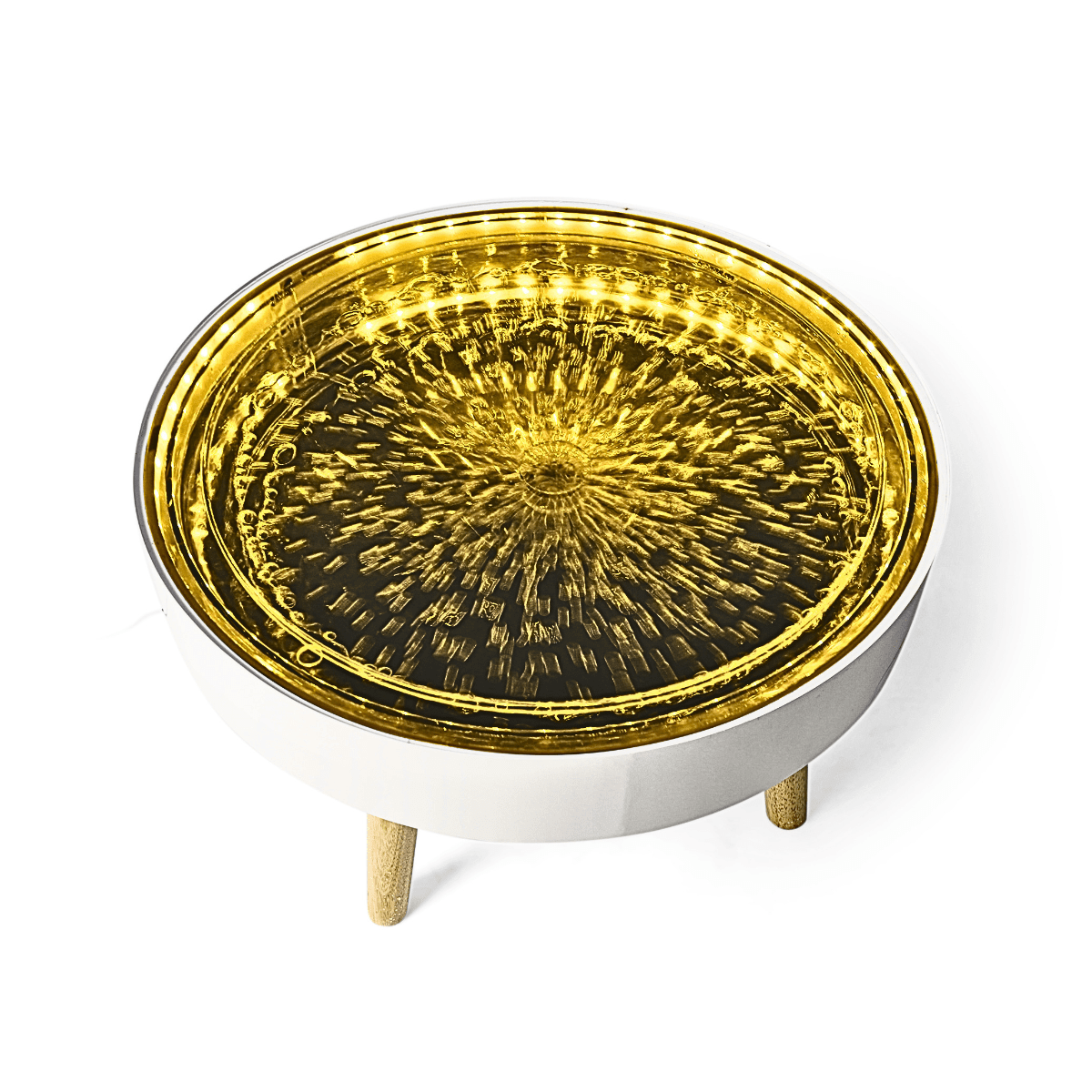 Compact Colour-Changing Bubble Table with Remote Control - Sensory Equipment