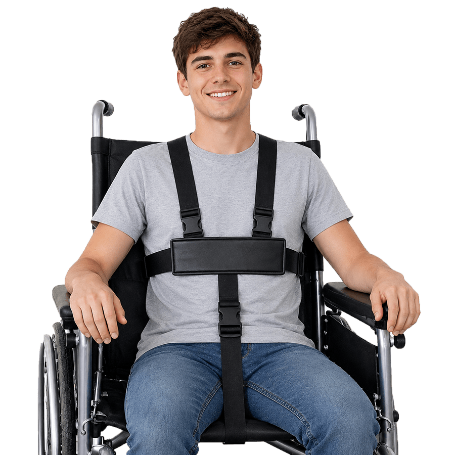 Crelling Model 1 & 2 – 5-Point Wheelchair Harnesses - Out & About