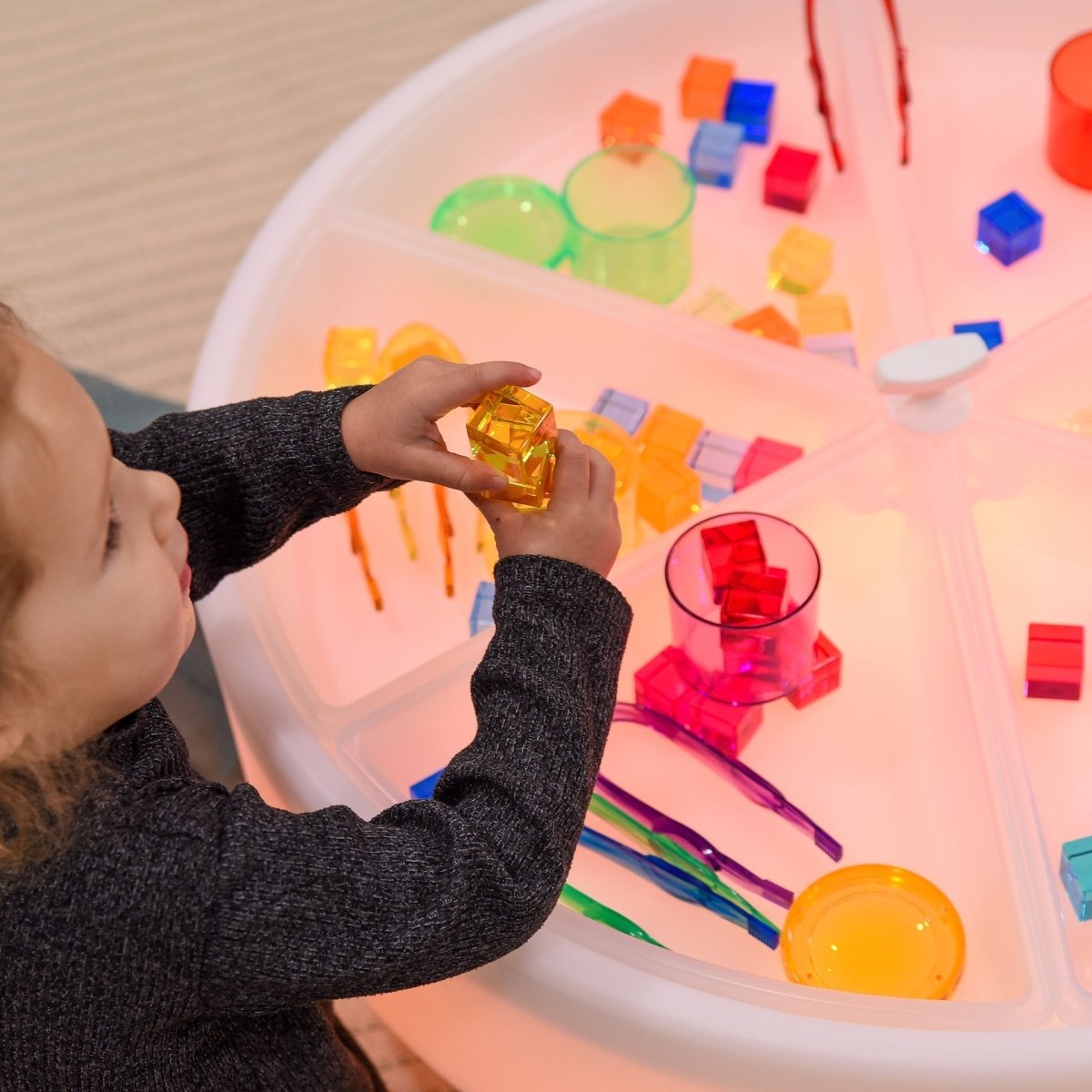 Discovery Glow Low Table - Sensory Toys