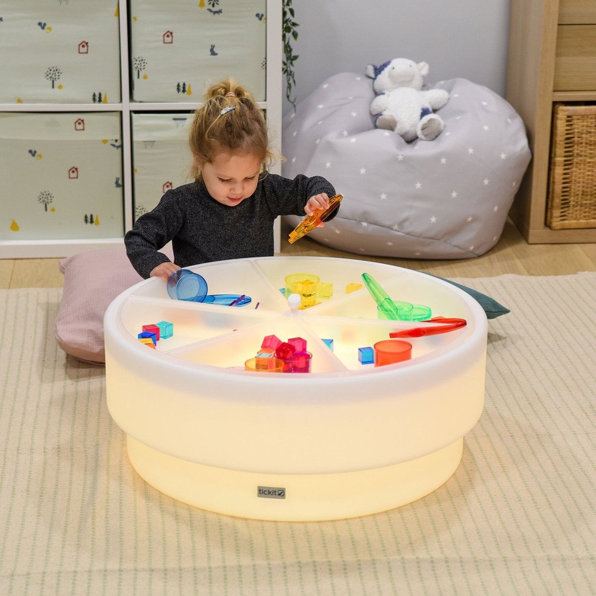 Discovery Glow Low Table - Sensory Toys