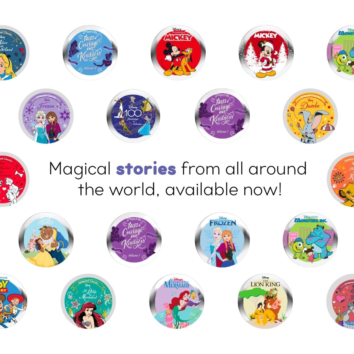 DIsney StoryShields - for StoryPhones - Sensory Toys
