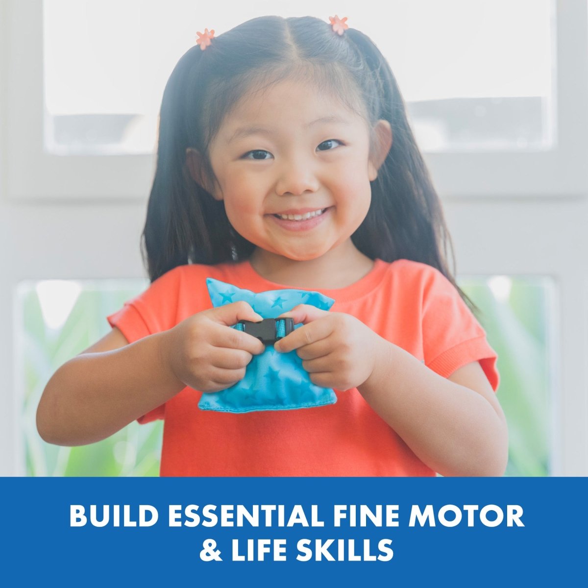 Dressing Skills Bean Bags - Fine Motor &amp; Fastening Practice Set - Sensory Toys