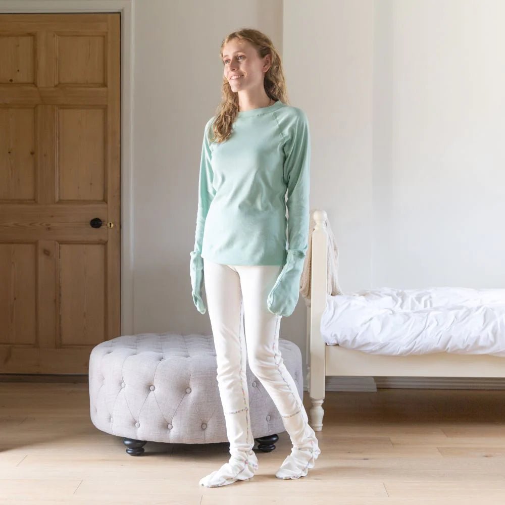 Eczema Ankle Protect PJ Bottoms Eco - Organic - Bodyvests and Sleepwear