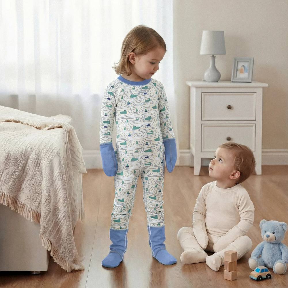 Eczema Scratch Mitten Pyjamas (1–4 Years) - Daywear