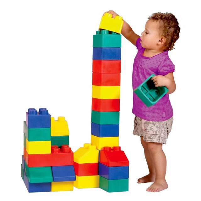 Edushape Edublocks – 50 or 84 Piece Giant Building Blocks - Sensory Toys