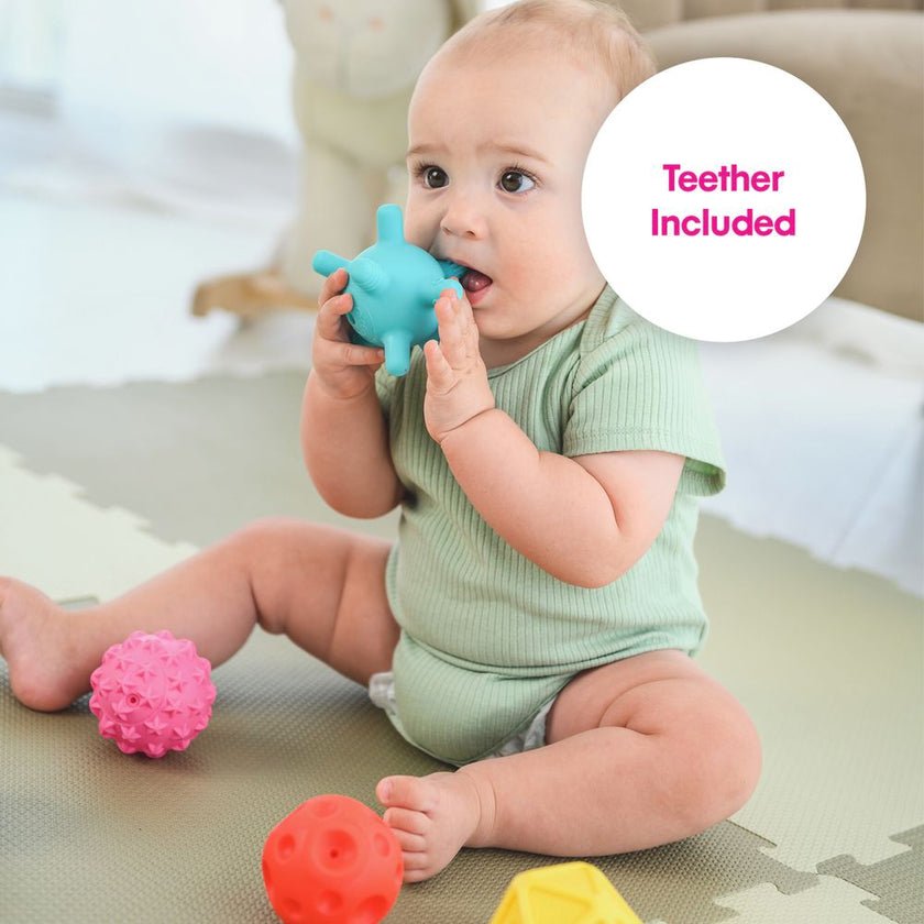 Edushape Sensory Mini Balls 12 Piece Set - Learning Resource