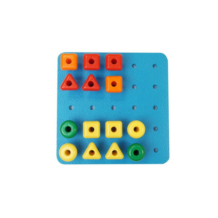 EDX Education Geo pegs and Pegboard Set - Sensory Toys