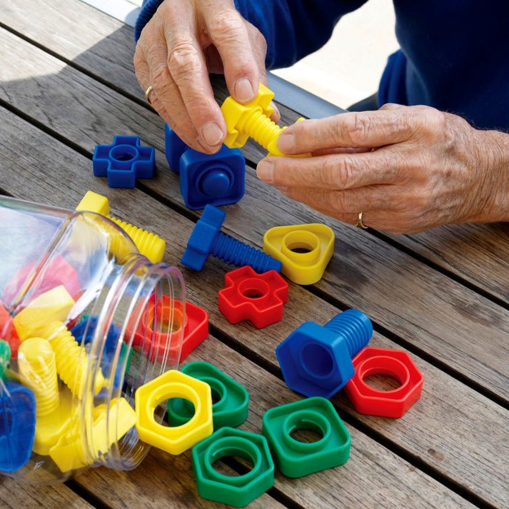 EDX Education Nuts and Bolts 32pk - Sensory Toys