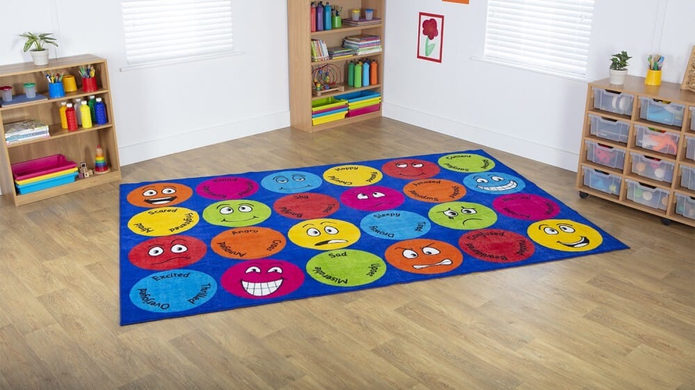 Emotions™ Placement Carpet – Classroom Feelings & Circle Time Mat