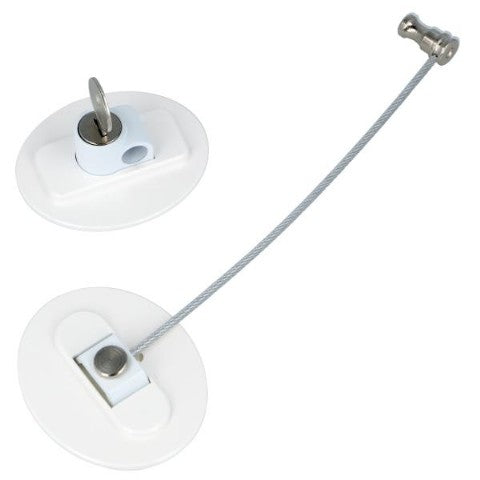 Locking Window Cable Restrictor, Self Adhesive