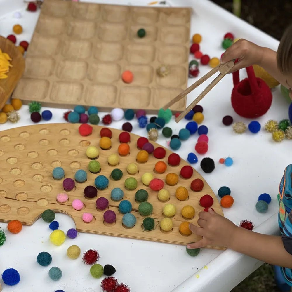 Felt Ball Rainbow Maker - Sensory Toys