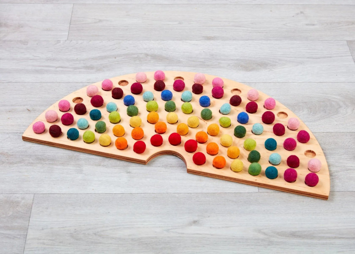 Felt Ball Rainbow Maker - Sensory Toys