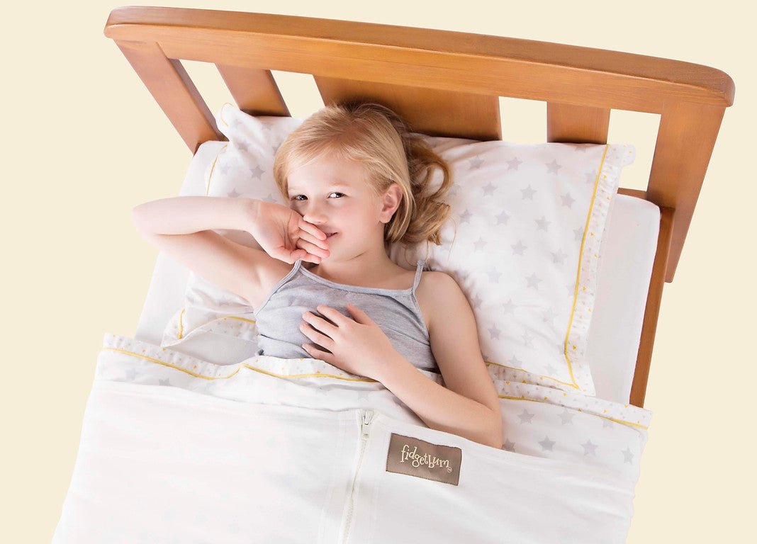 Fidgetbum Single Bed Sleeping Aid Extra Long - Bedtime, Toilet Training and Incontinence