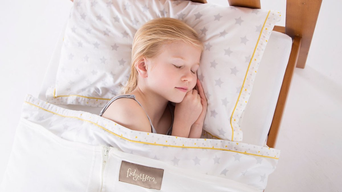 Fidgetbum Single Bed Sleeping Aid Extra Long - Bedtime, Toilet Training and Incontinence