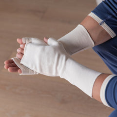 Fingerless Eczema Gloves (2 Pairs) – Adults (Organic Cotton) - Daywear