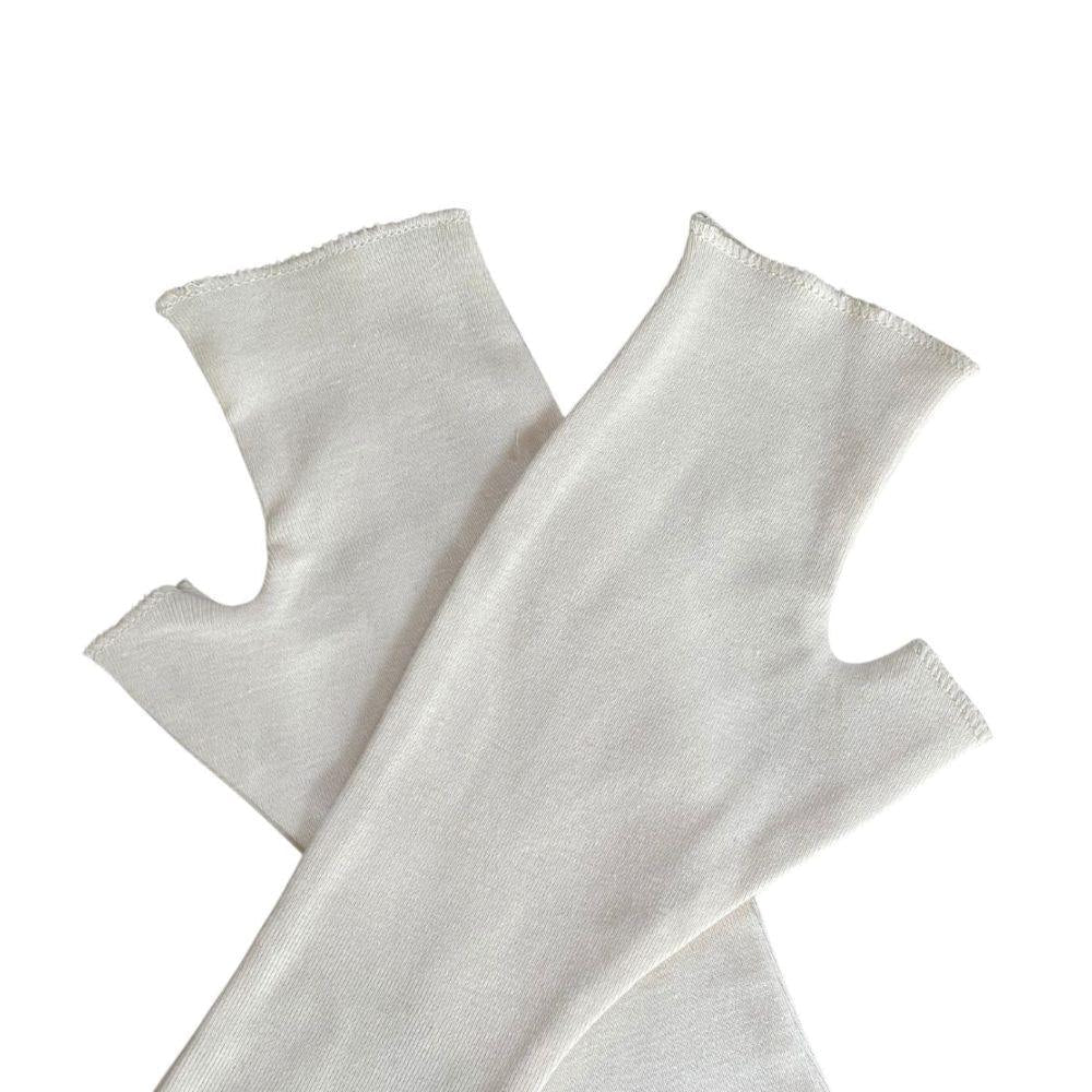 Fingerless Eczema Gloves (2 Pairs) – Adults (Organic Cotton) - Daywear
