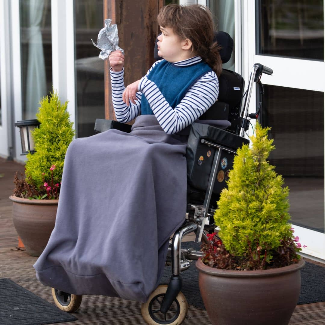 Fleece Wheelchair Leg Cover - Wheelchair Clothing
