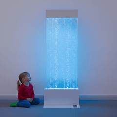 Free Standing Bubble Wall – White - Sensory Equipment