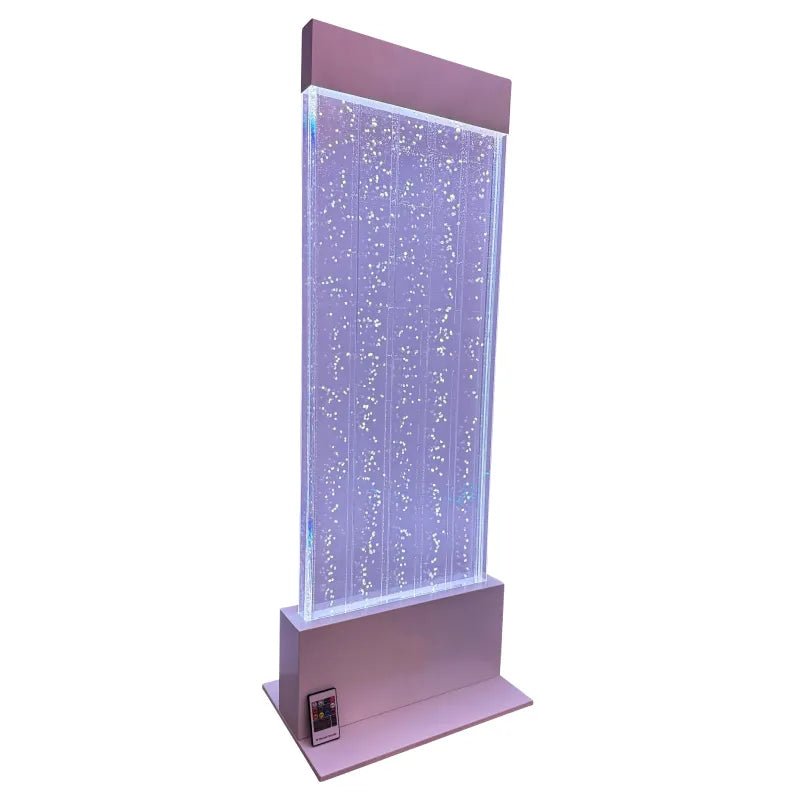 Free Standing Bubble Wall – White - Sensory Equipment