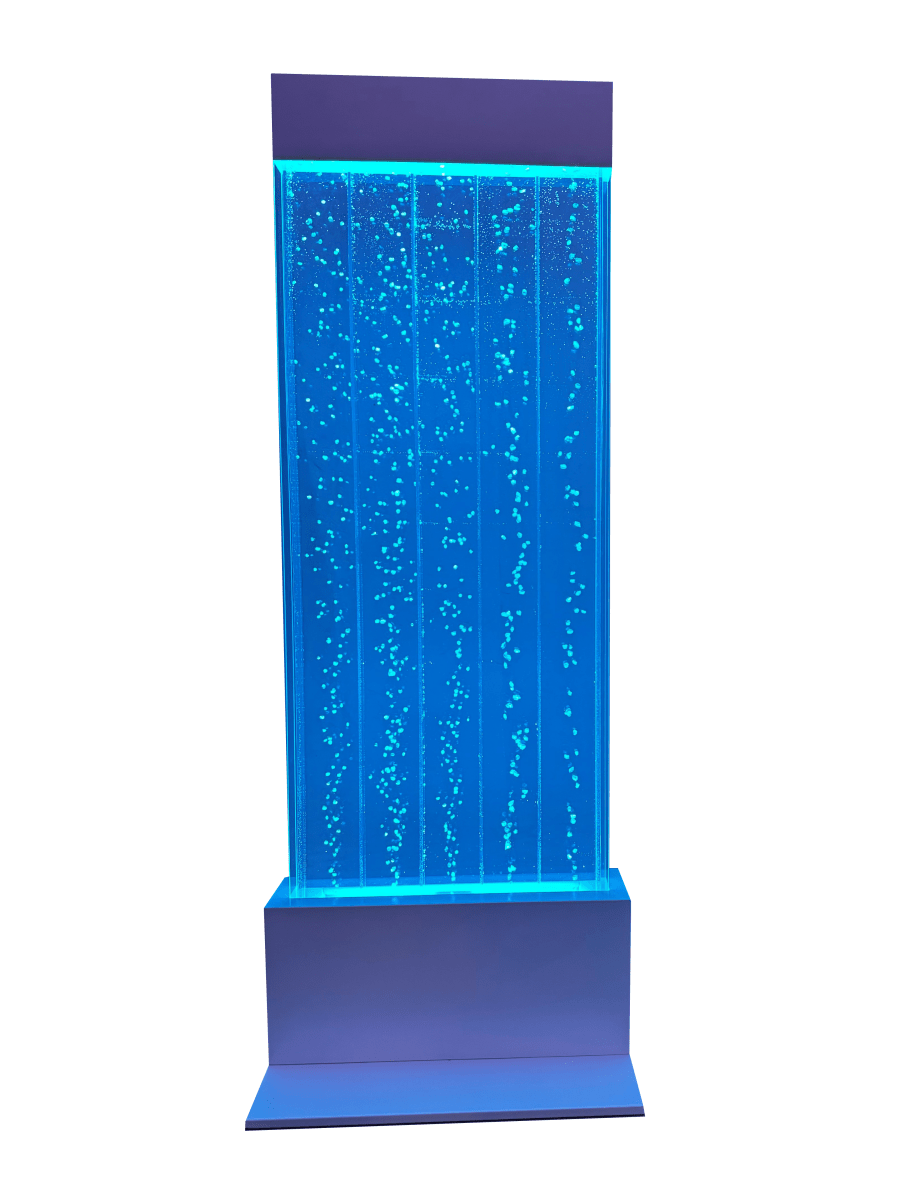 Free Standing Bubble Wall – White - Sensory Equipment