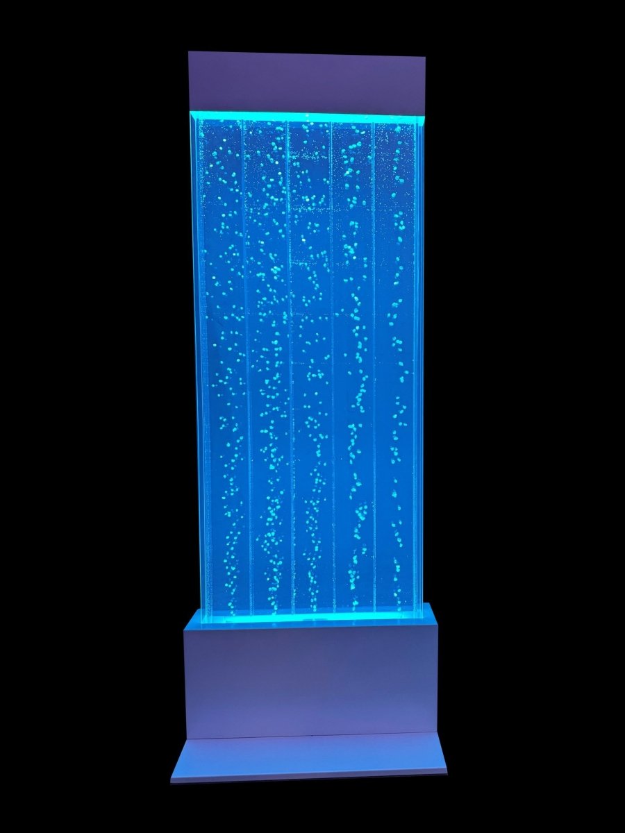 Free Standing Bubble Wall – White - Sensory Equipment