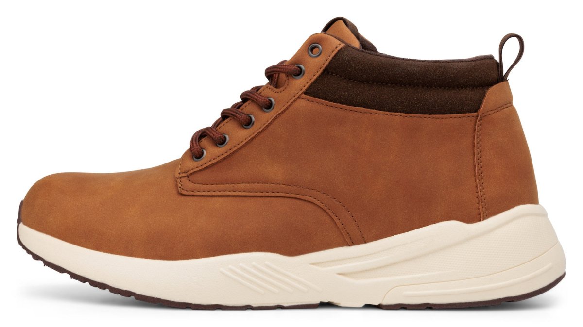 Friendly Shoes Men's Scout Desert Spice Zip - Up Boot - Wide Fit - Footwear