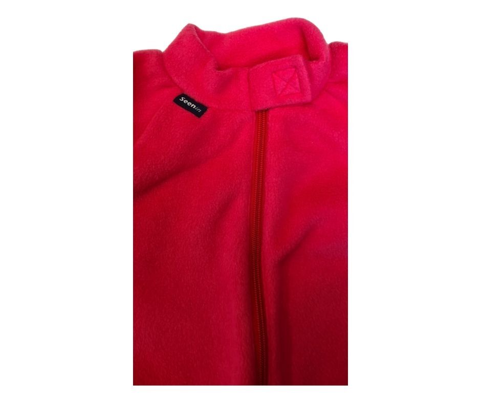 Front Opening Pyjama / Sleepsuit in Fleece - Bodyvests and Sleepwear