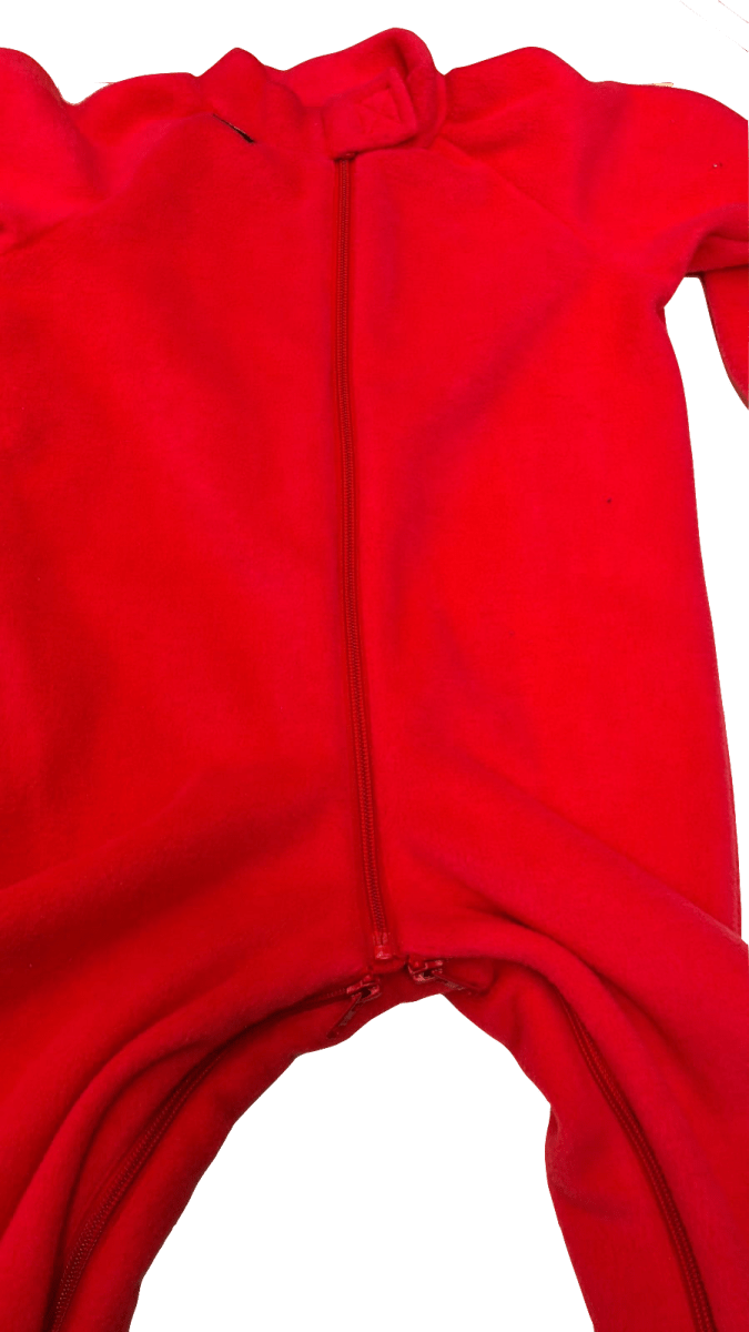 Front Opening Pyjama / Sleepsuit in Fleece - Bodyvests and Sleepwear