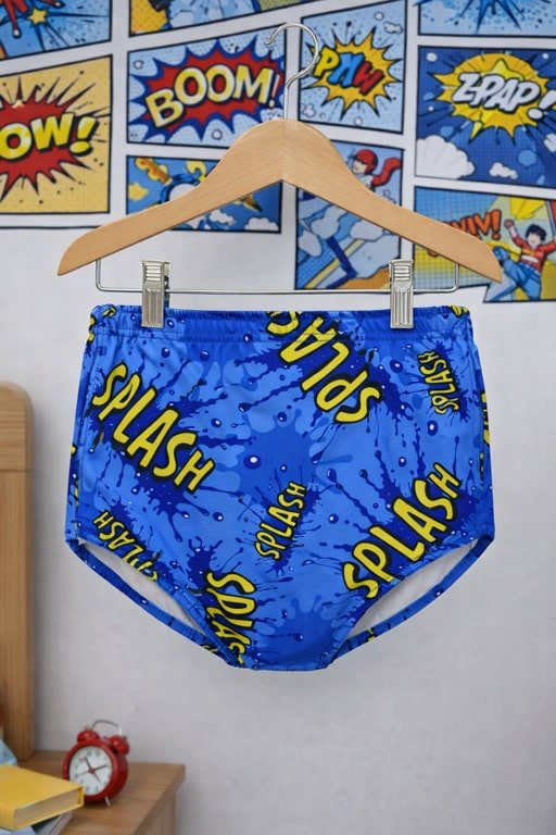 Hi - Line Boys 'Splash' Incontinence Swim Trunks - Swimwear and Accessories