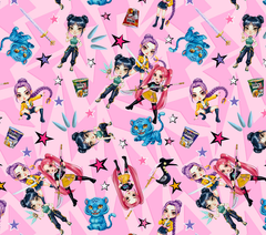 Hi - Line Girls Ostomy Swimsuit – Exclusive K - Pop Print - Swimwear and Accessories