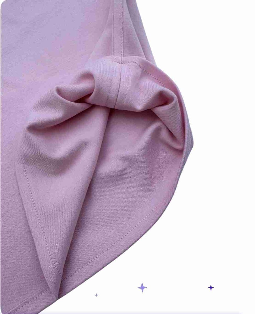 Inside Out Clothing Soft Cotton Seam Free Top Kids Short Sleeve - Daywear