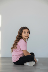 Inside Out Clothing Soft Cotton Seam Free Top Kids Short Sleeve - Daywear