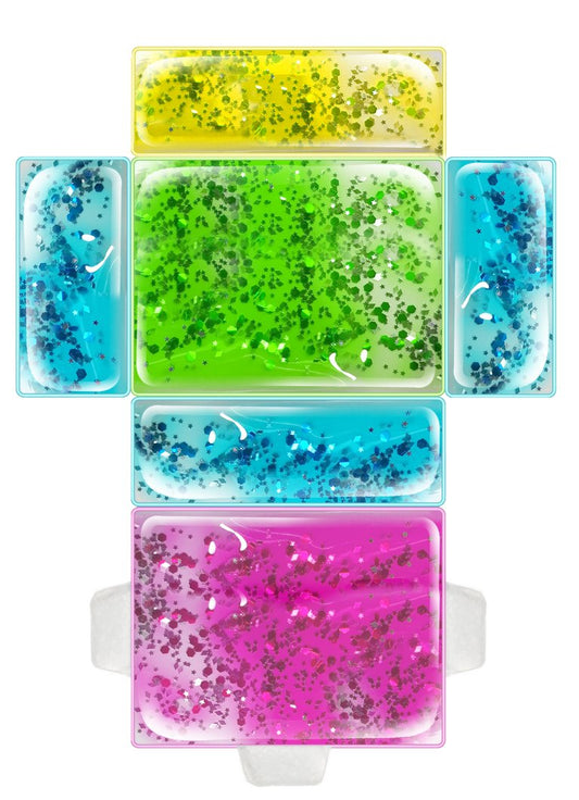 Jelly 3D Geometric Folding Shapes - Sensory Toys