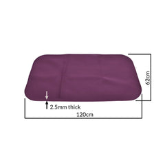 Junior Changing Mat and Waterproof Bag Set - Aubergine/Black - Incontinence Aids